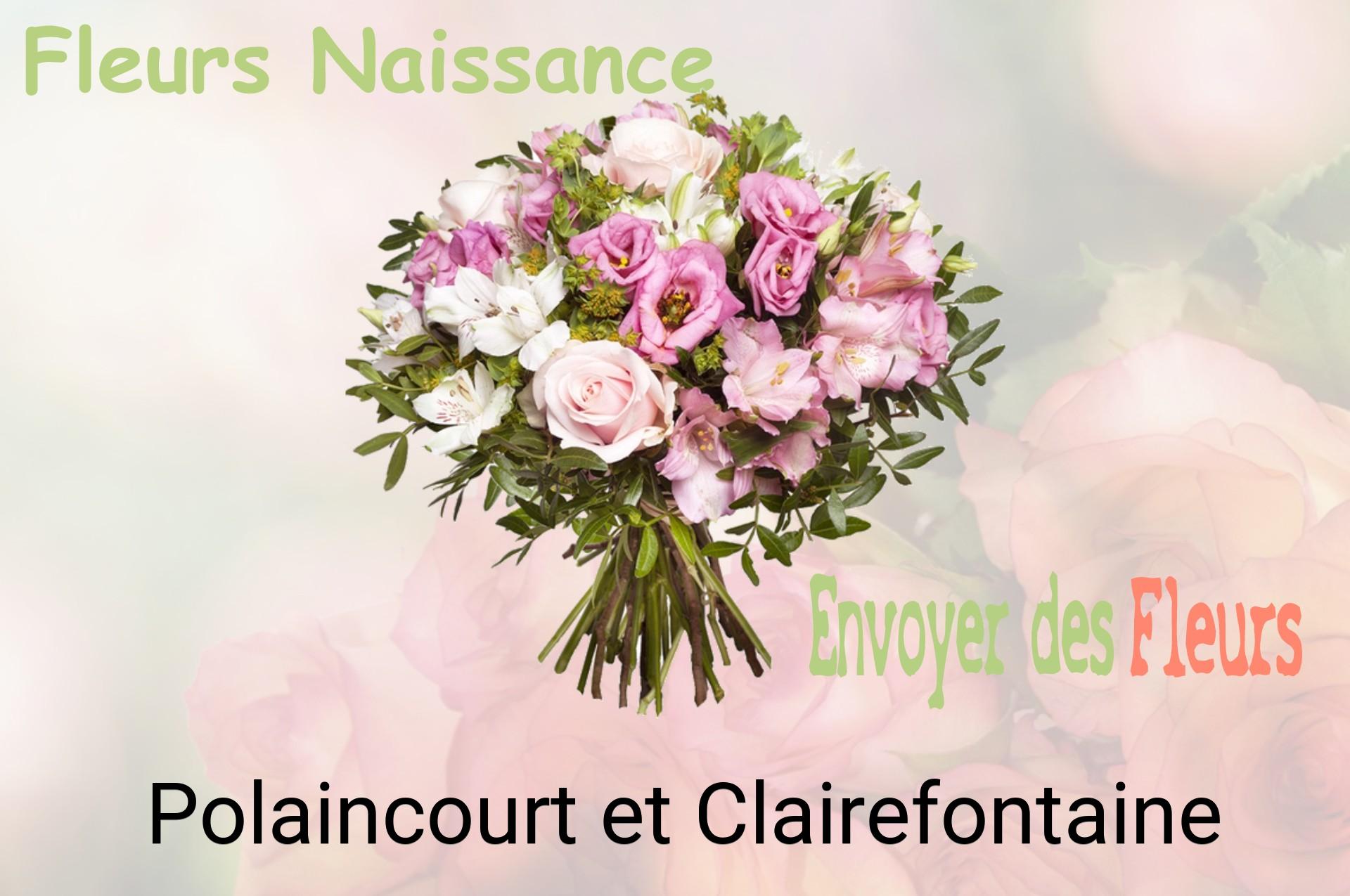 Bouquet de fleurs de naissance livré à Polaincourt-et-Clairefontaine